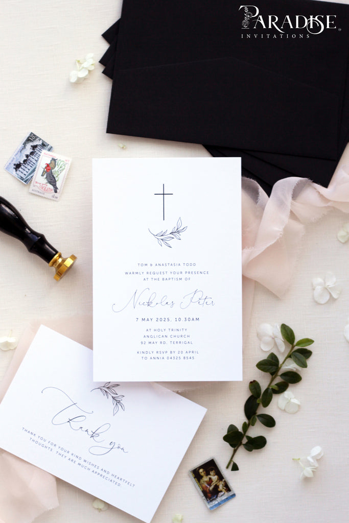 Lyra Hand Drawn Christian Invitation