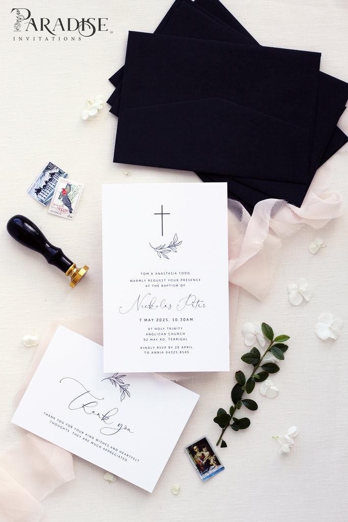 Lyra Hand Drawn Christian Invitation